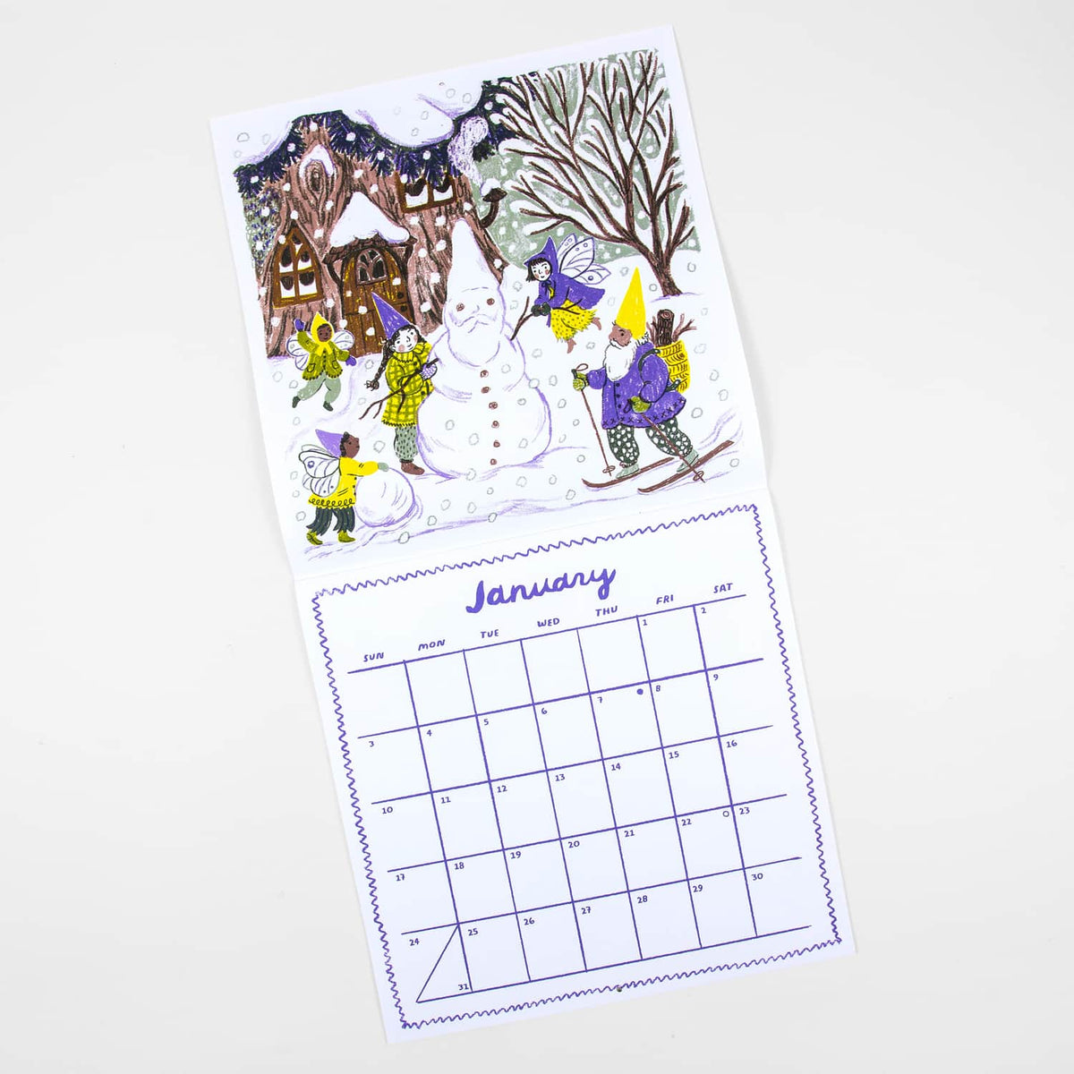 Fairyland - 2027 Wall Calendar by Phoebe Wahl