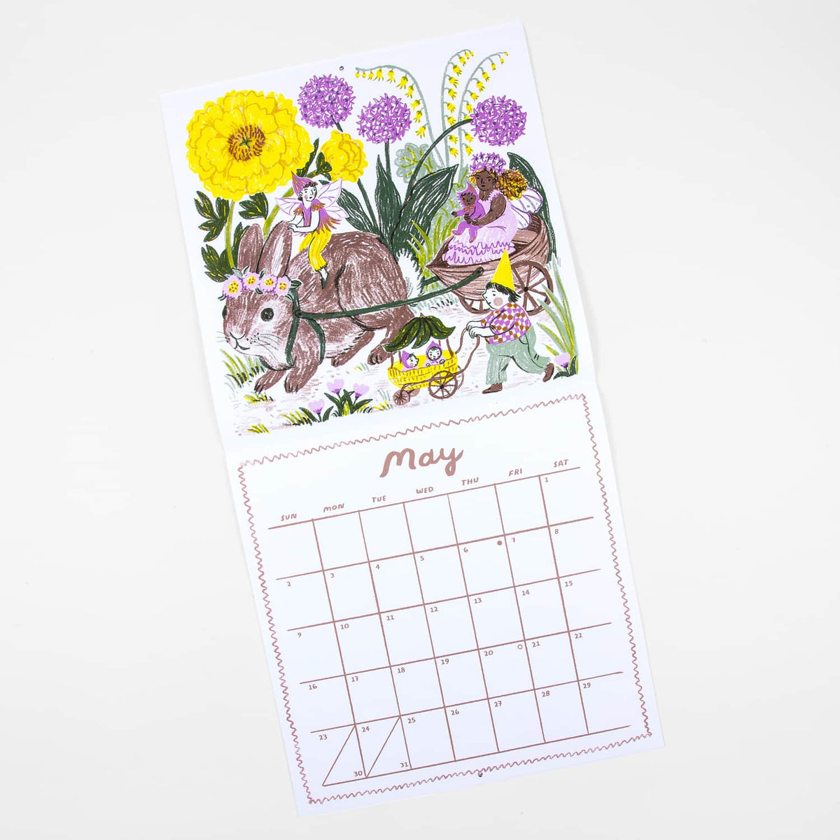 Fairyland - 2027 Wall Calendar by Phoebe Wahl