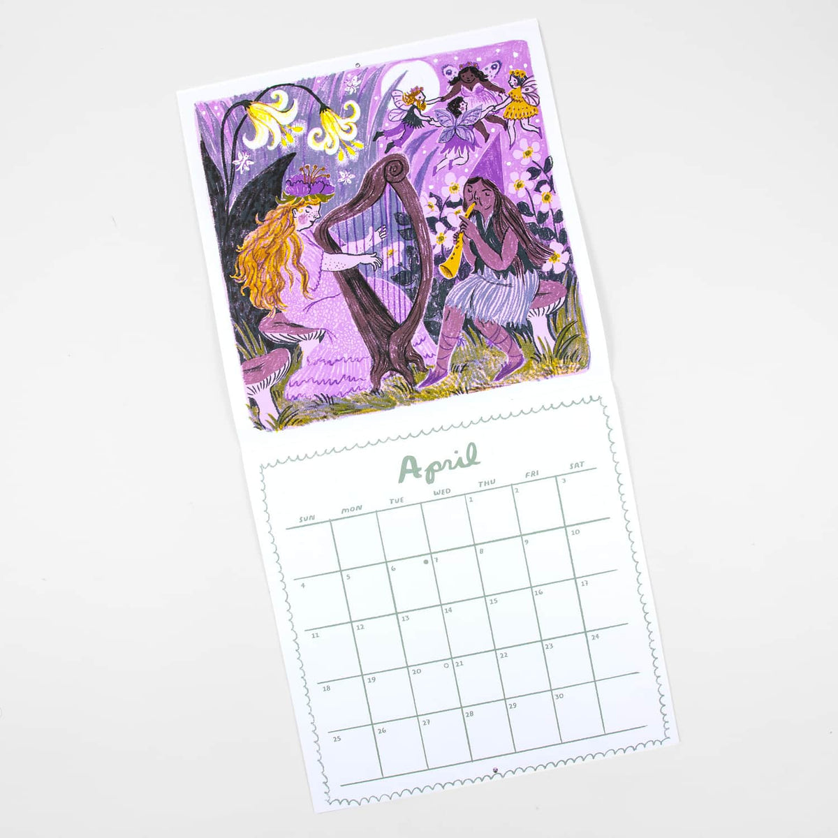 Fairyland - 2027 Wall Calendar by Phoebe Wahl