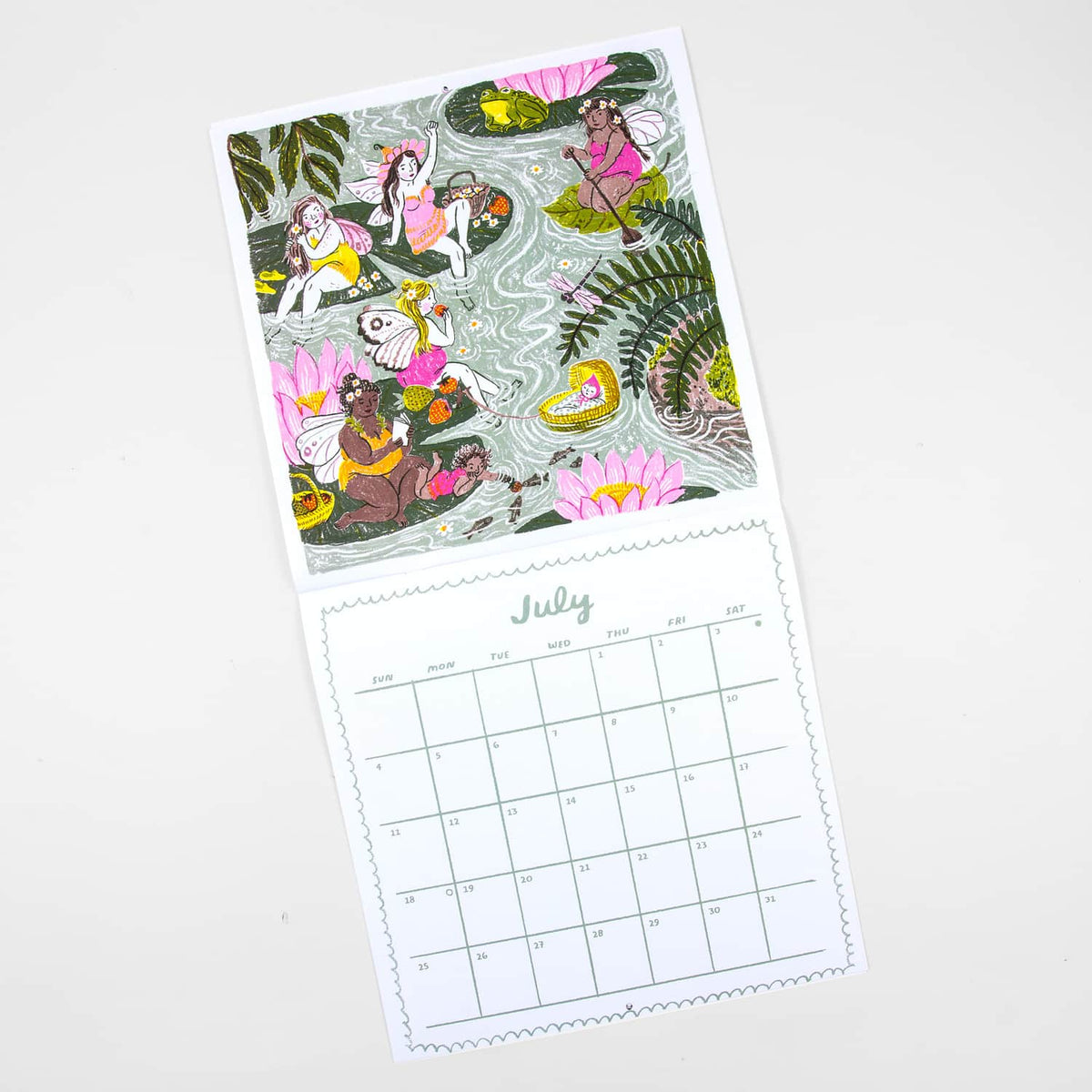 Fairyland - 2027 Wall Calendar by Phoebe Wahl