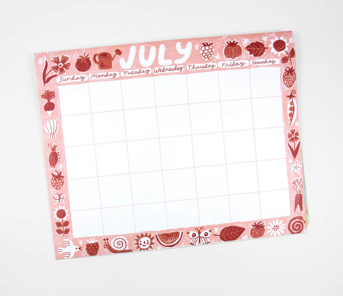 Giant Sheet Calendar by Phoebe Wahl