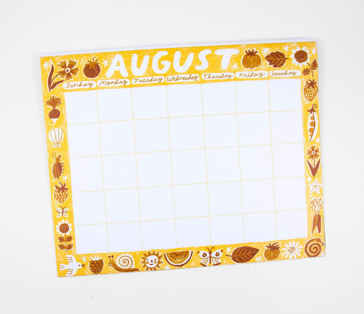 Giant Sheet Calendar by Phoebe Wahl