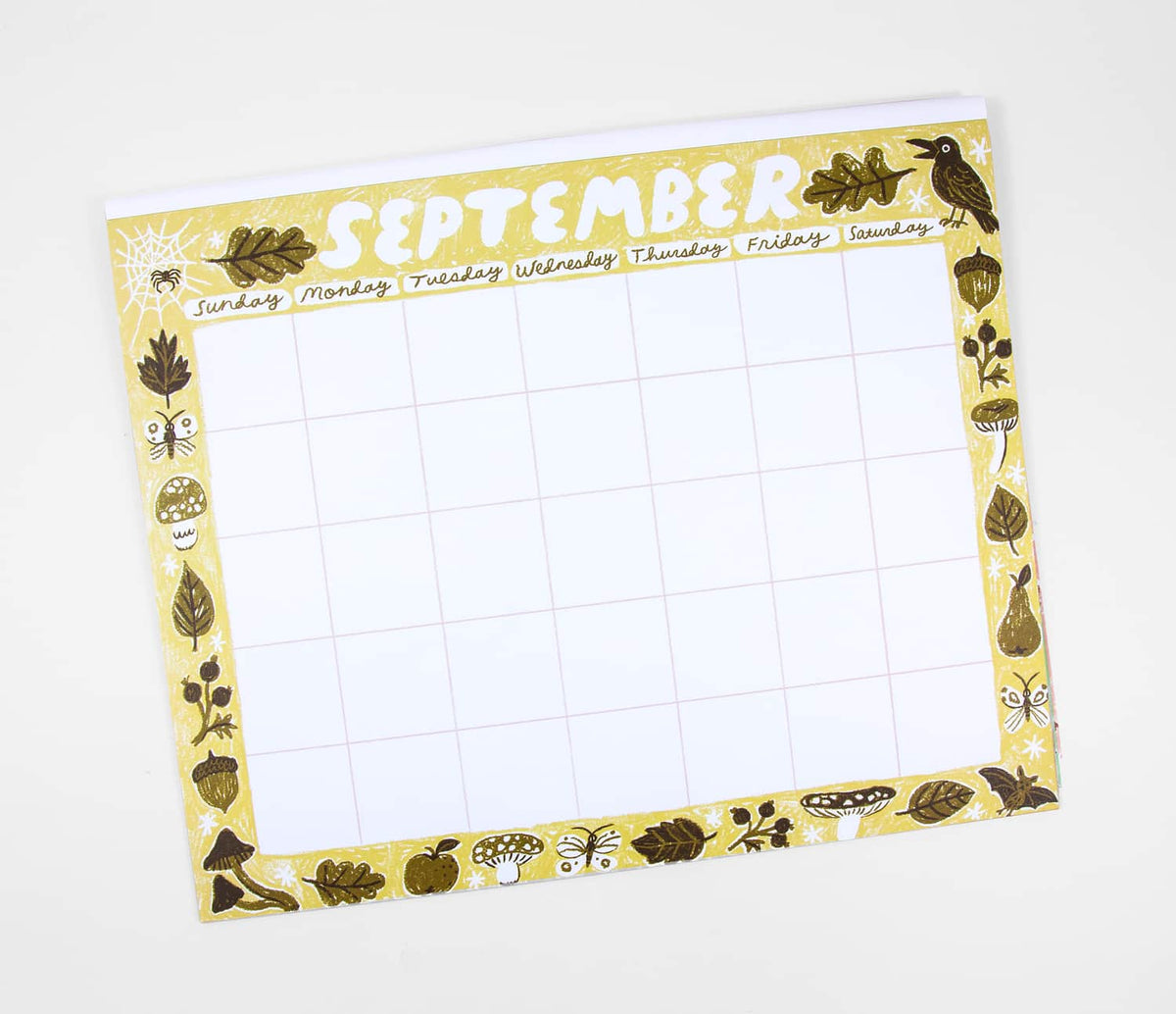 Giant Sheet Calendar by Phoebe Wahl