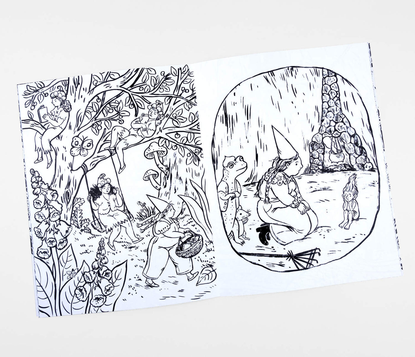Little Witch Hazel Coloring Book by Phoebe Wahl