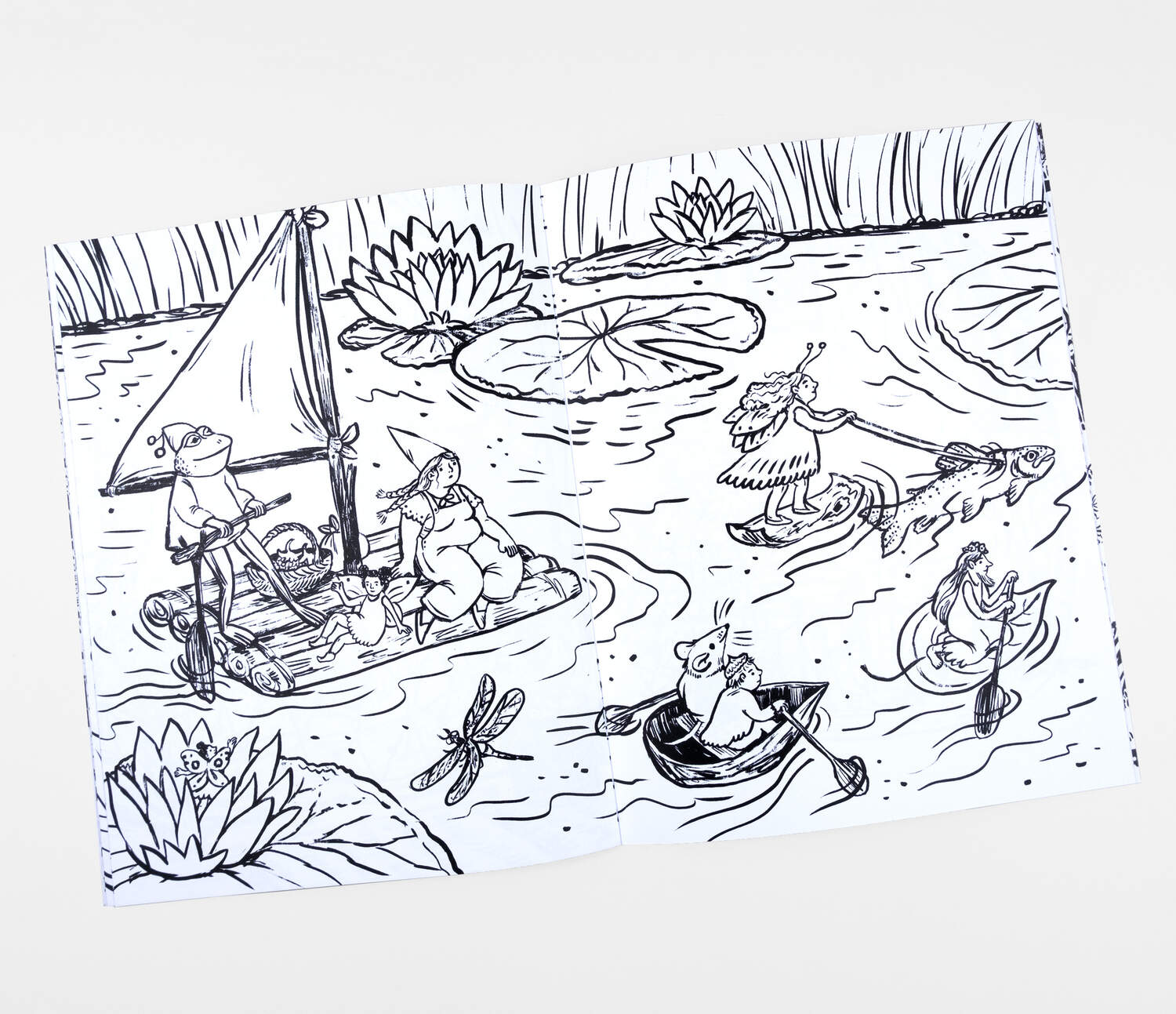 Little Witch Hazel Coloring Book by Phoebe Wahl