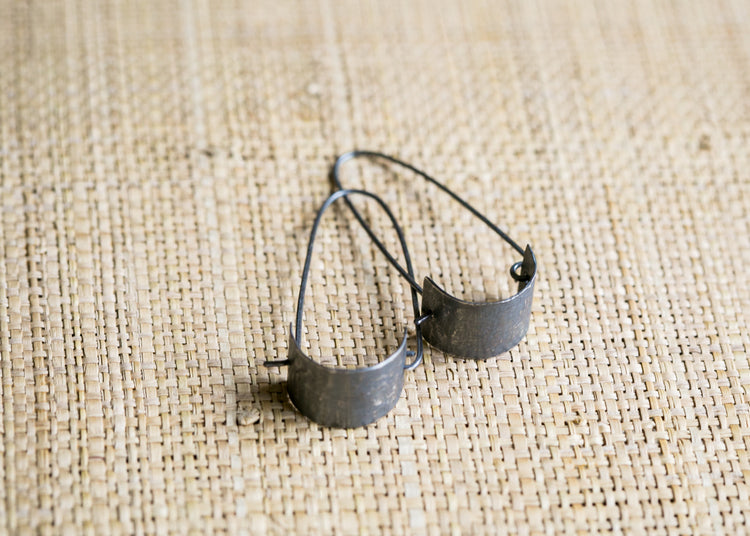 Large Scoop Earrings by Shelli Markee
