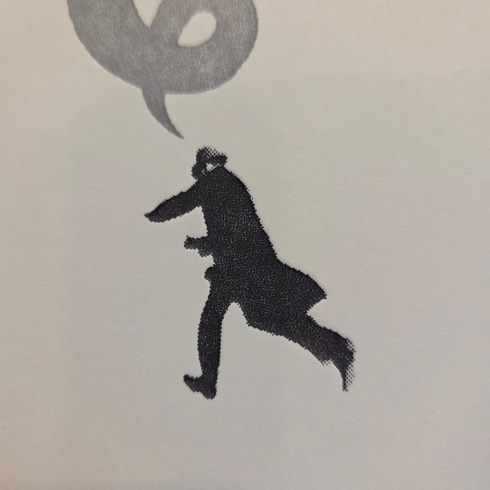 The Work of the Second Hand Print