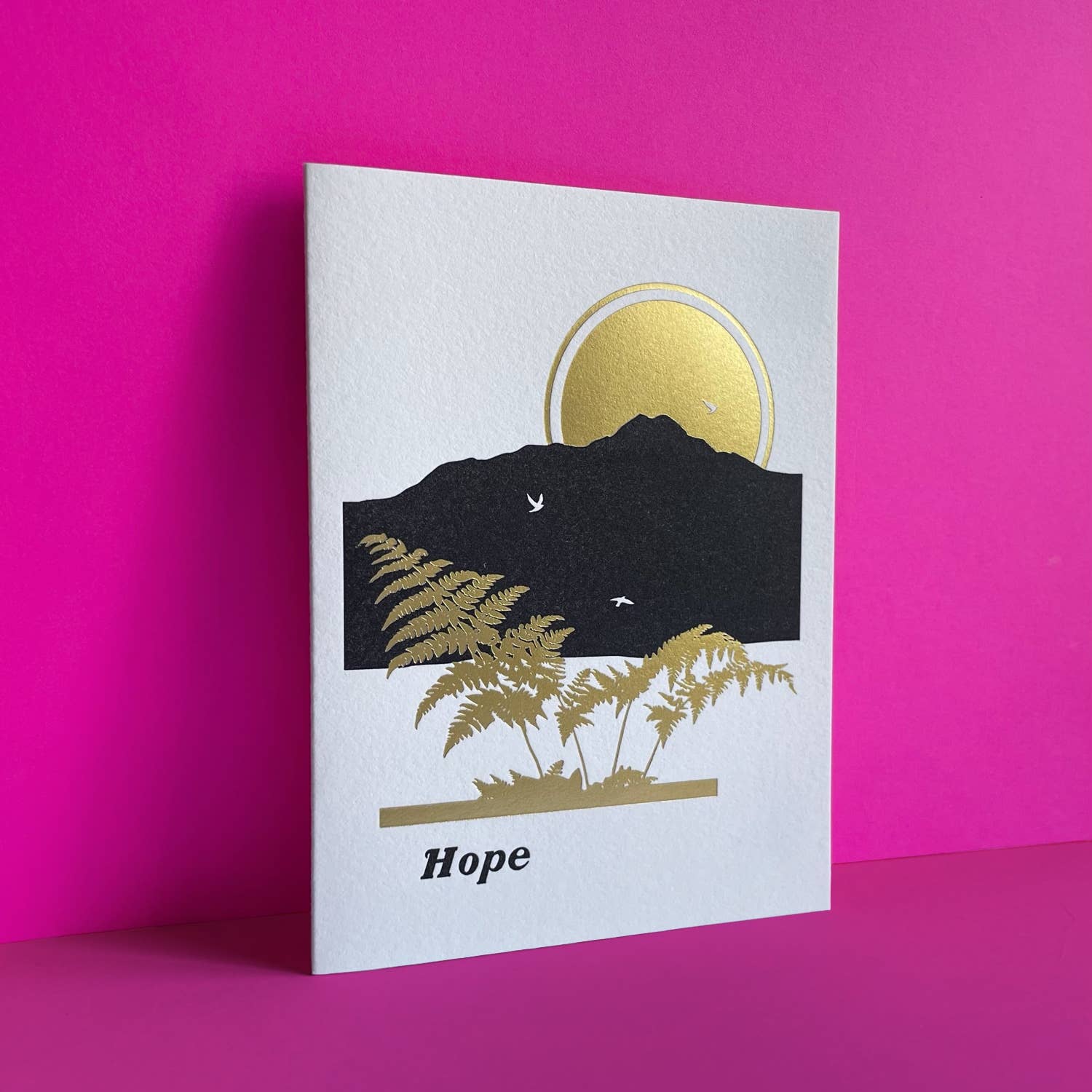 Fern Hope Foil Greeting Card