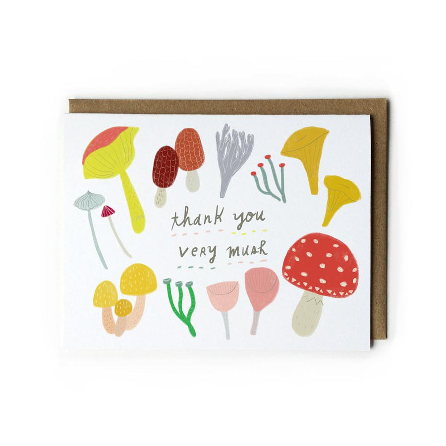 Thank you Very Mush Card by Honeyberry Studios