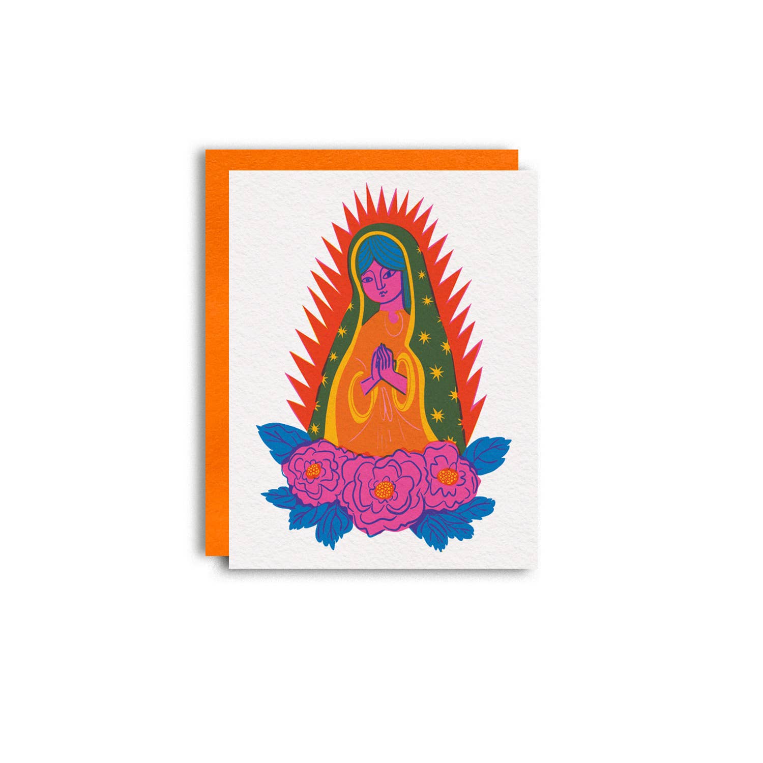 Our Lady of Guadalupe Blank Greeting Card