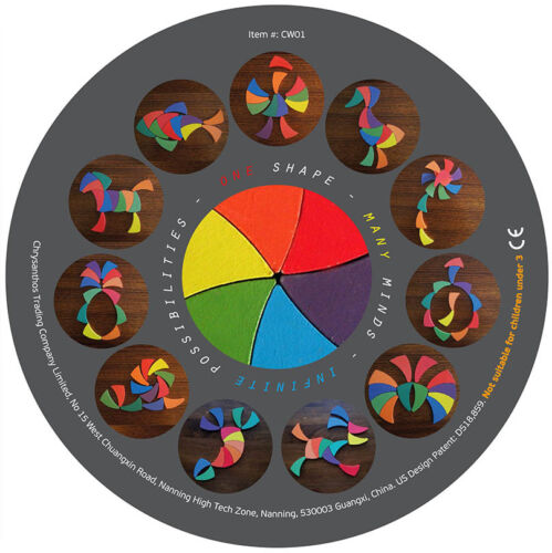 Color Wheel Wooden Puzzle