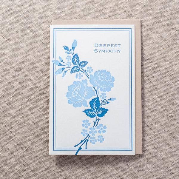 Deepest Sympathy Greeting Card