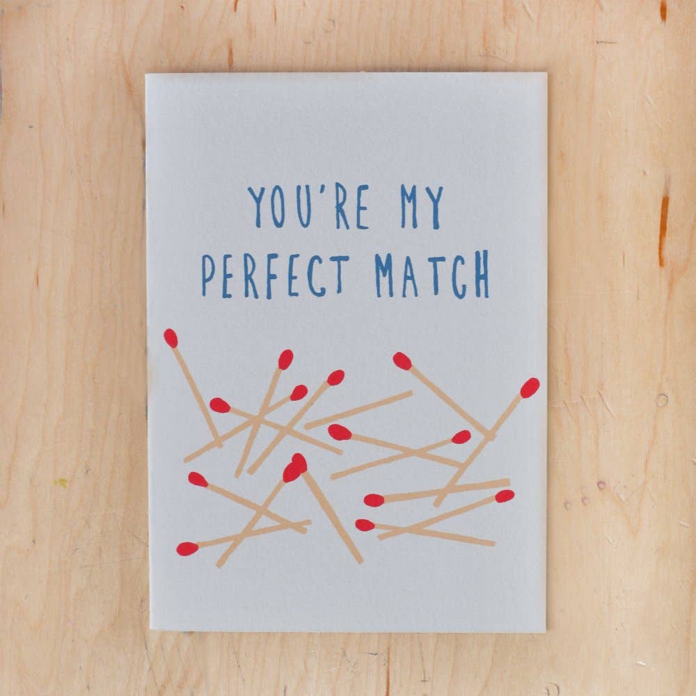 Perfect Match Greeting Card