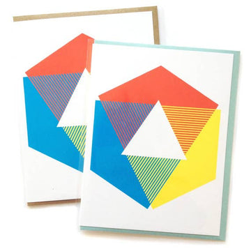 Color Wheel Greeting Card-A2 Size