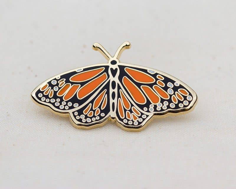 Monarch Butterfly Enamel Pin