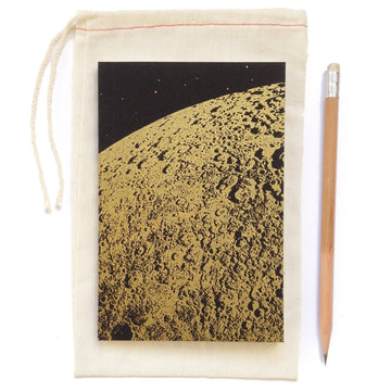 Moon Notebooks with Metallic Ink
