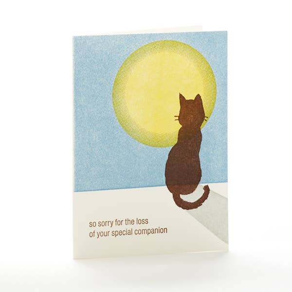 Cat Sympathy Notecard