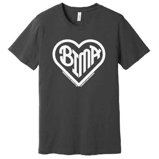 BIMA Heart T-Shirt Dark Grey