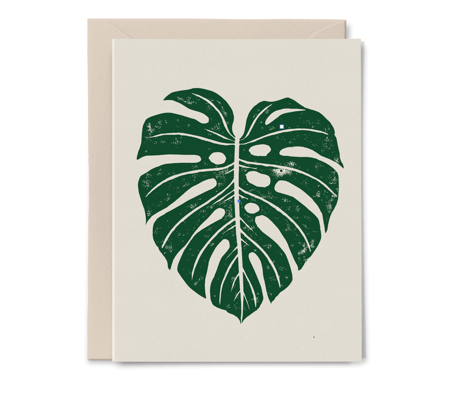 Monstera Card - Jesse D. series