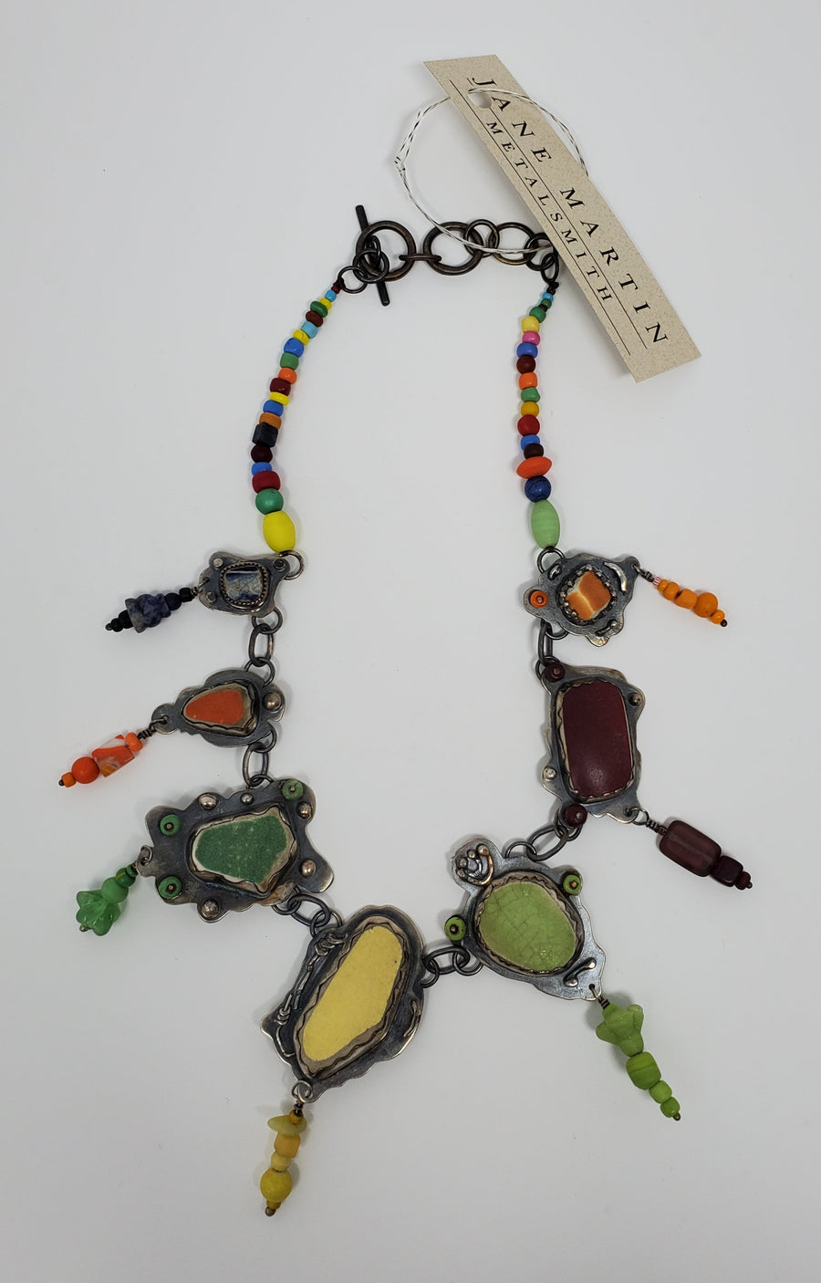 Color Wheel 2 Necklace (NR-102) by Jane Martin