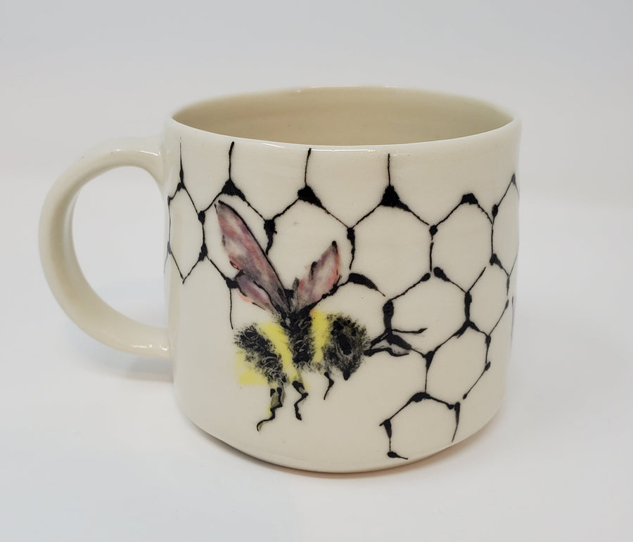 Small Bee Mug by Marie Weichman