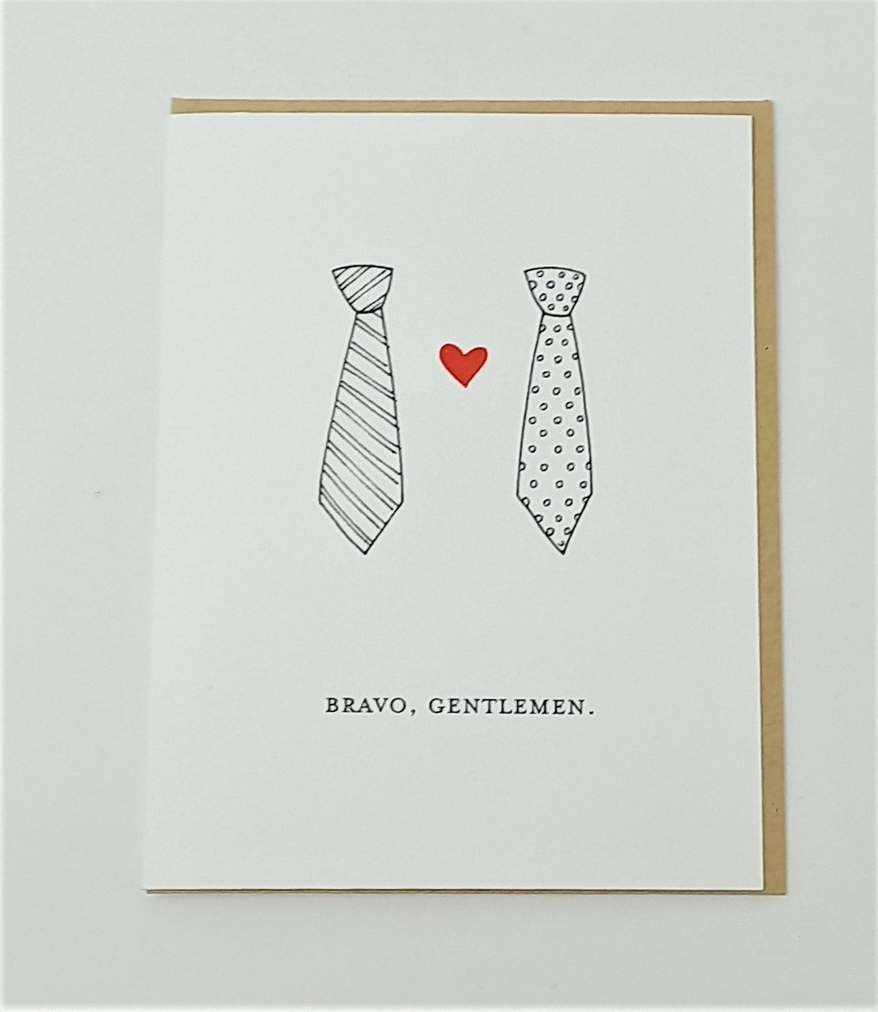 Bravo Gentlemen Card By Melisa Lunt