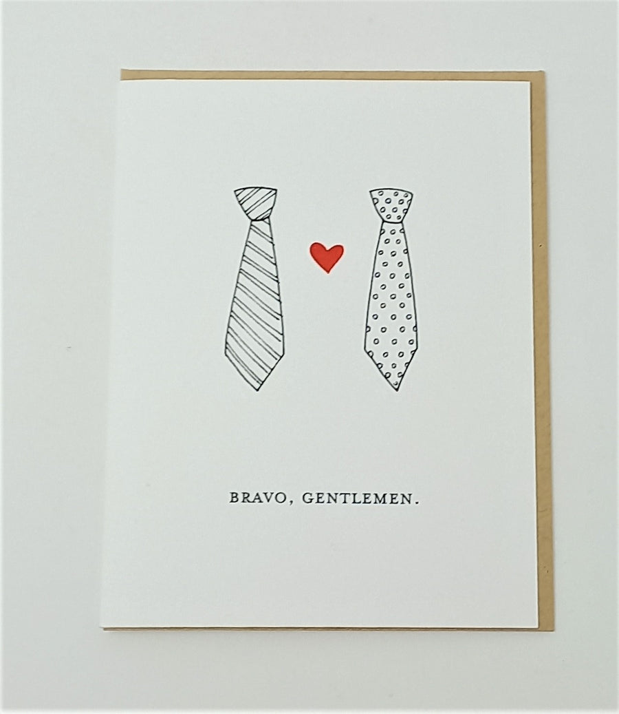 Bravo Gentlemen Card By Melisa Lunt