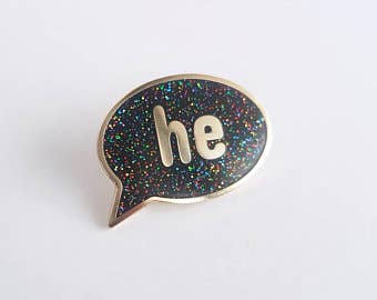 He Pronoun Pin