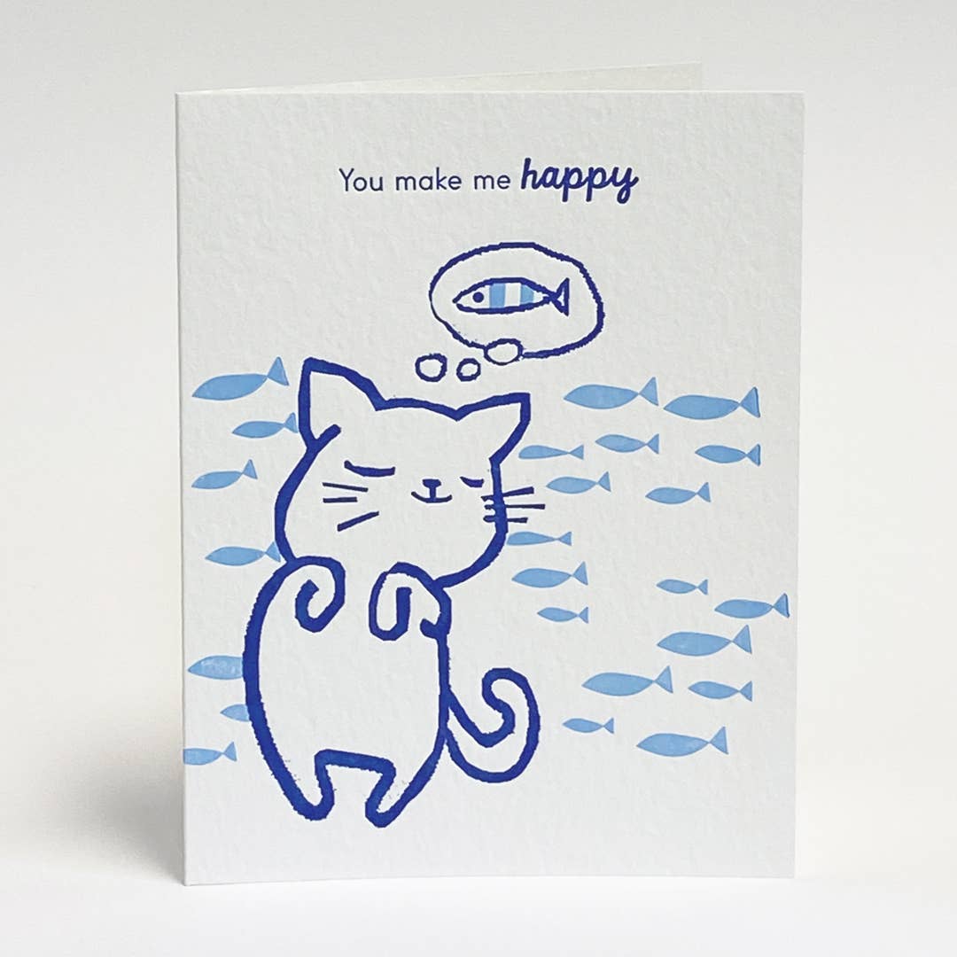 Happy Cat A2 Card