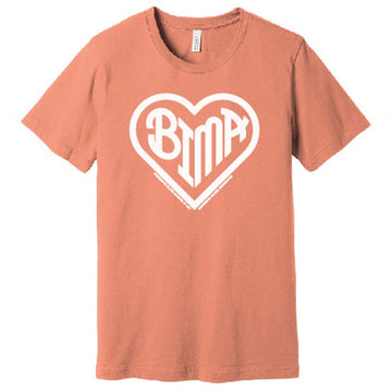 BIMA Heart T-Shirt Sunset