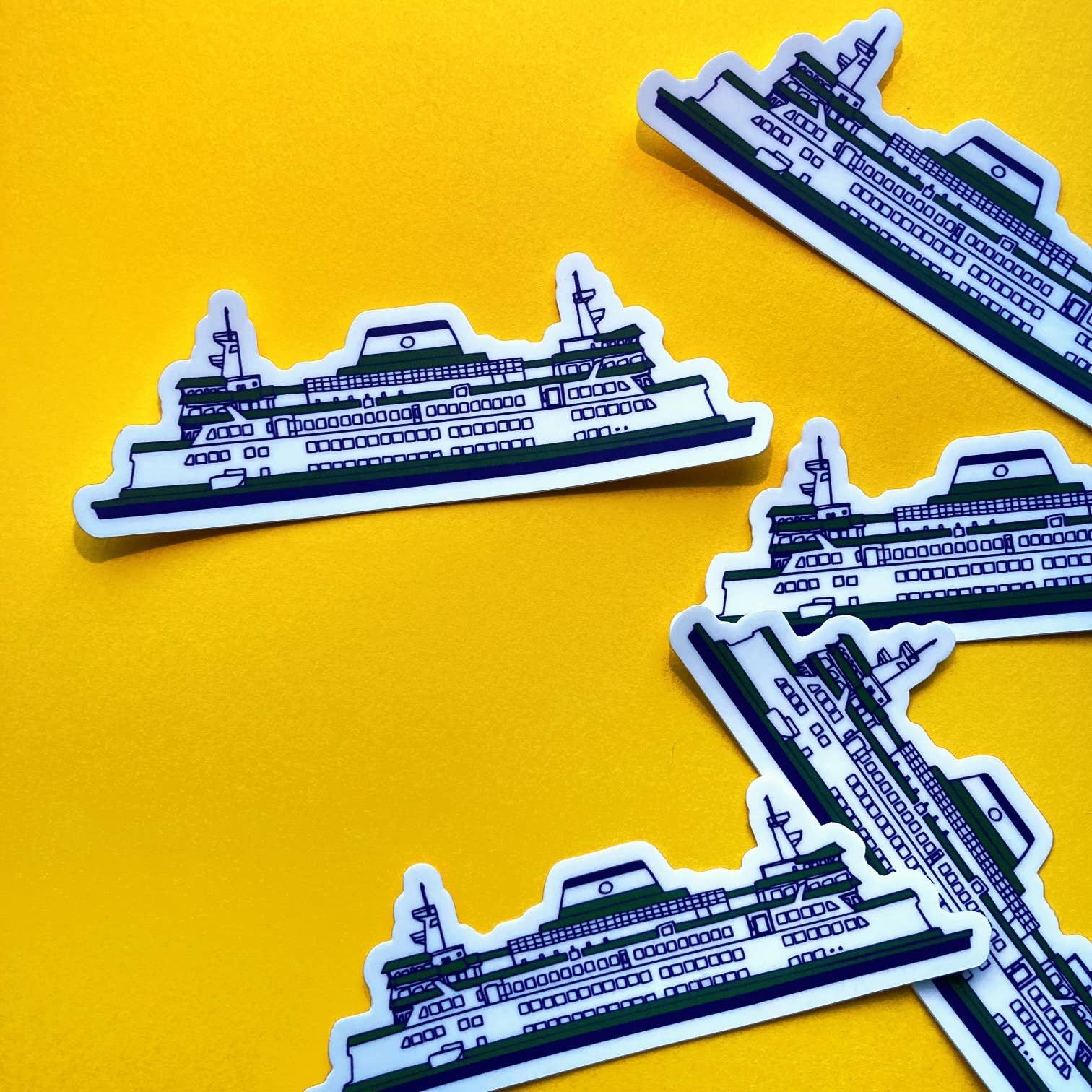 Washington State Ferry Sticker
