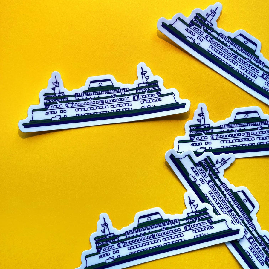Washington State Ferry Sticker