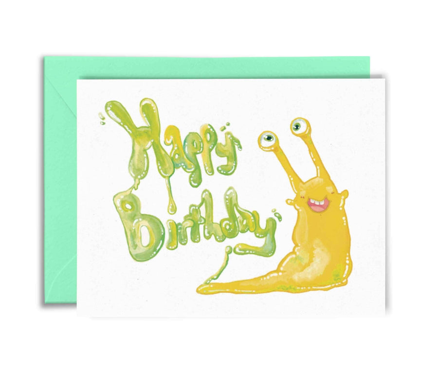 Slug Birthday Card - Leannimator series