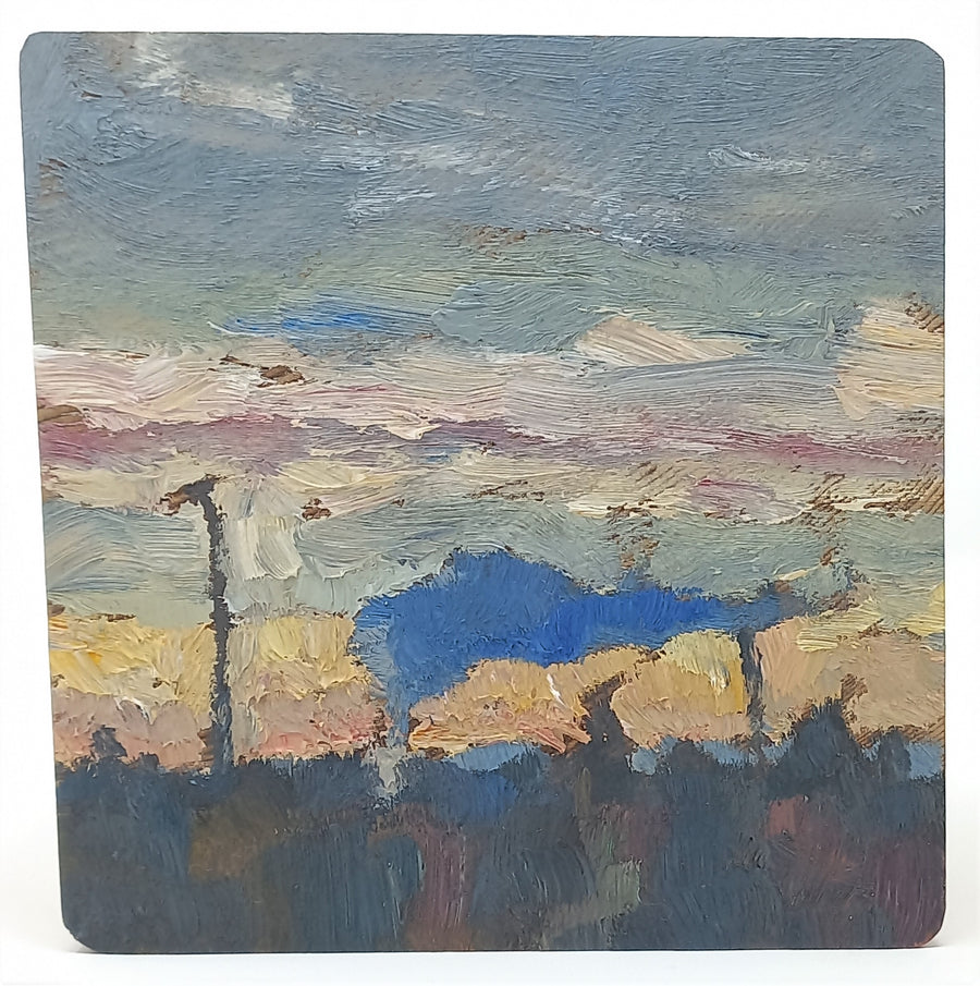 4 x 4 Landscape Painting by Rob Vetter