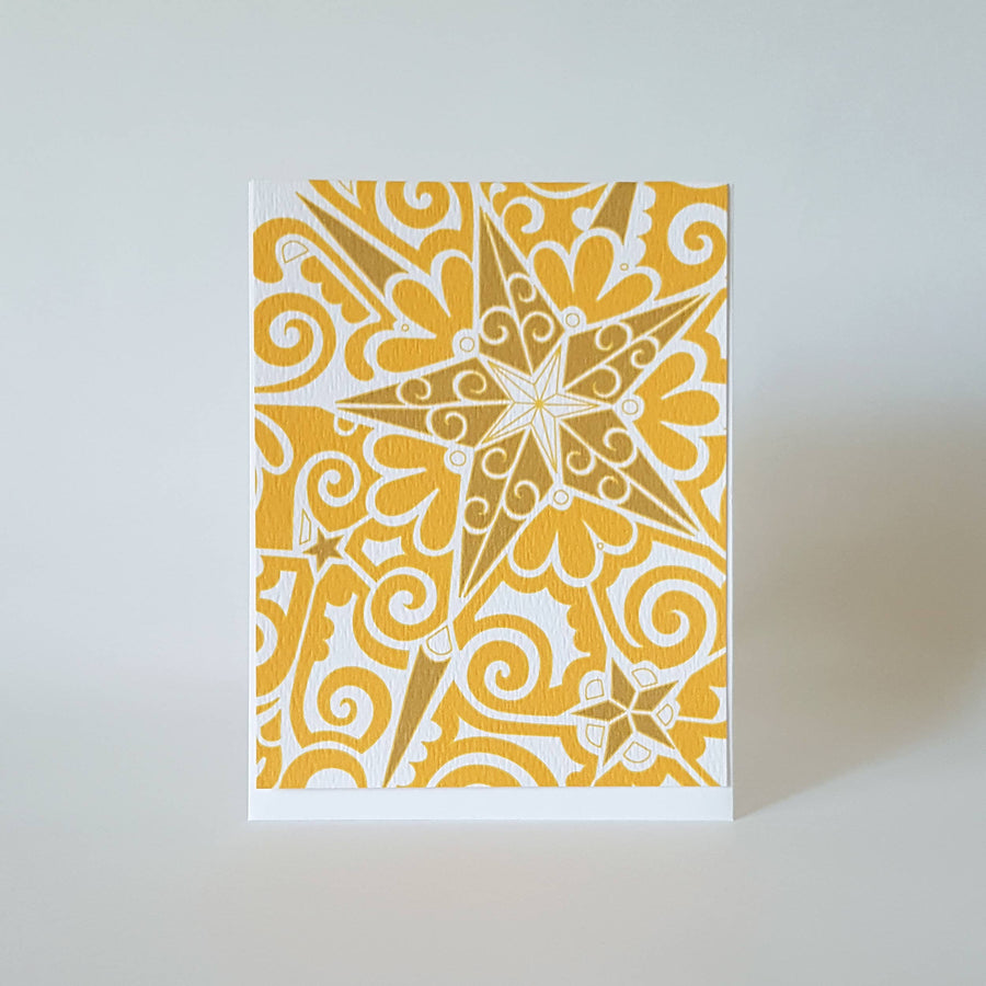 Holiday Star Christmas Greeting Card