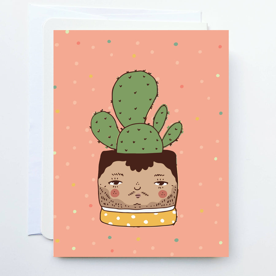 Greeting Card-Cactus