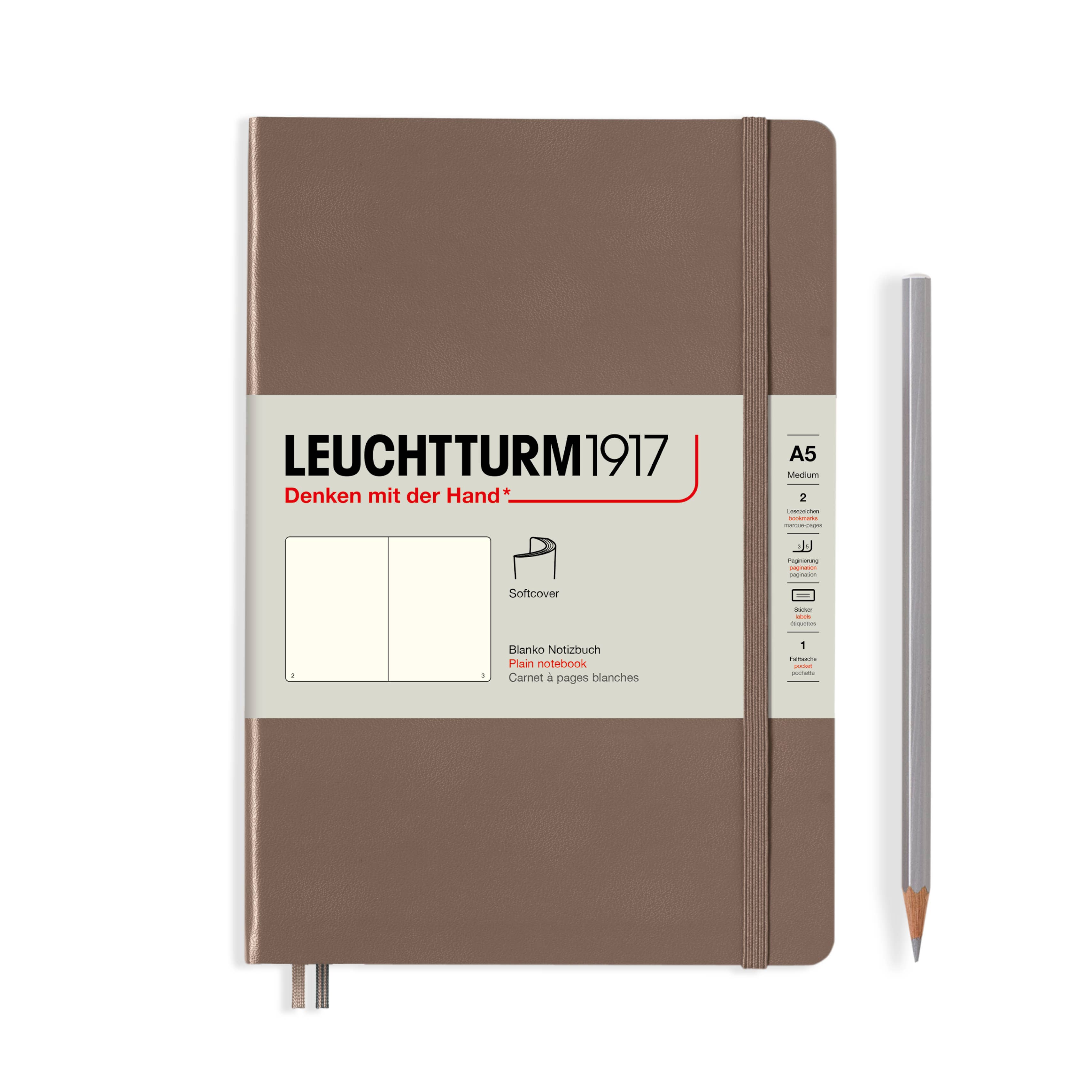 Warm Earth Softcover Notebook - Blank - 123 Pages