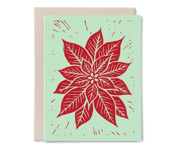 Poinsettia Card - Jesse D. series