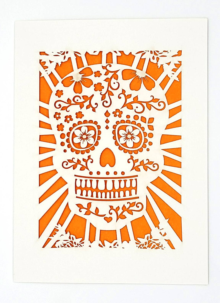 Sugar Skull Greeting Card