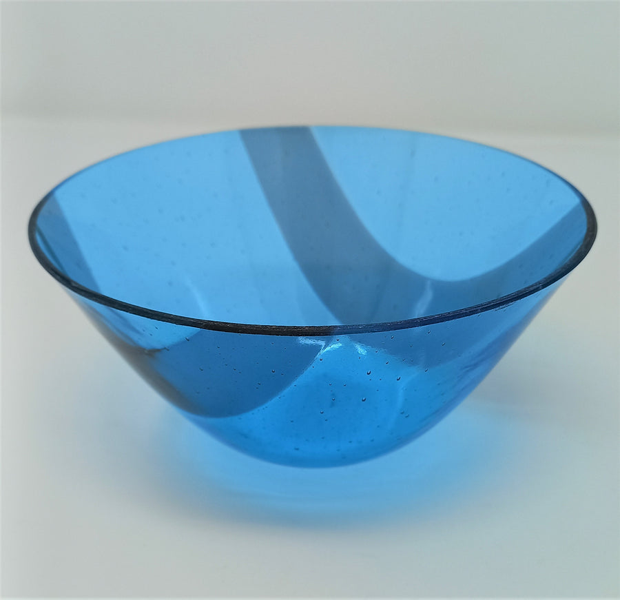Sea Blue/Sky Blue Glass Bowl