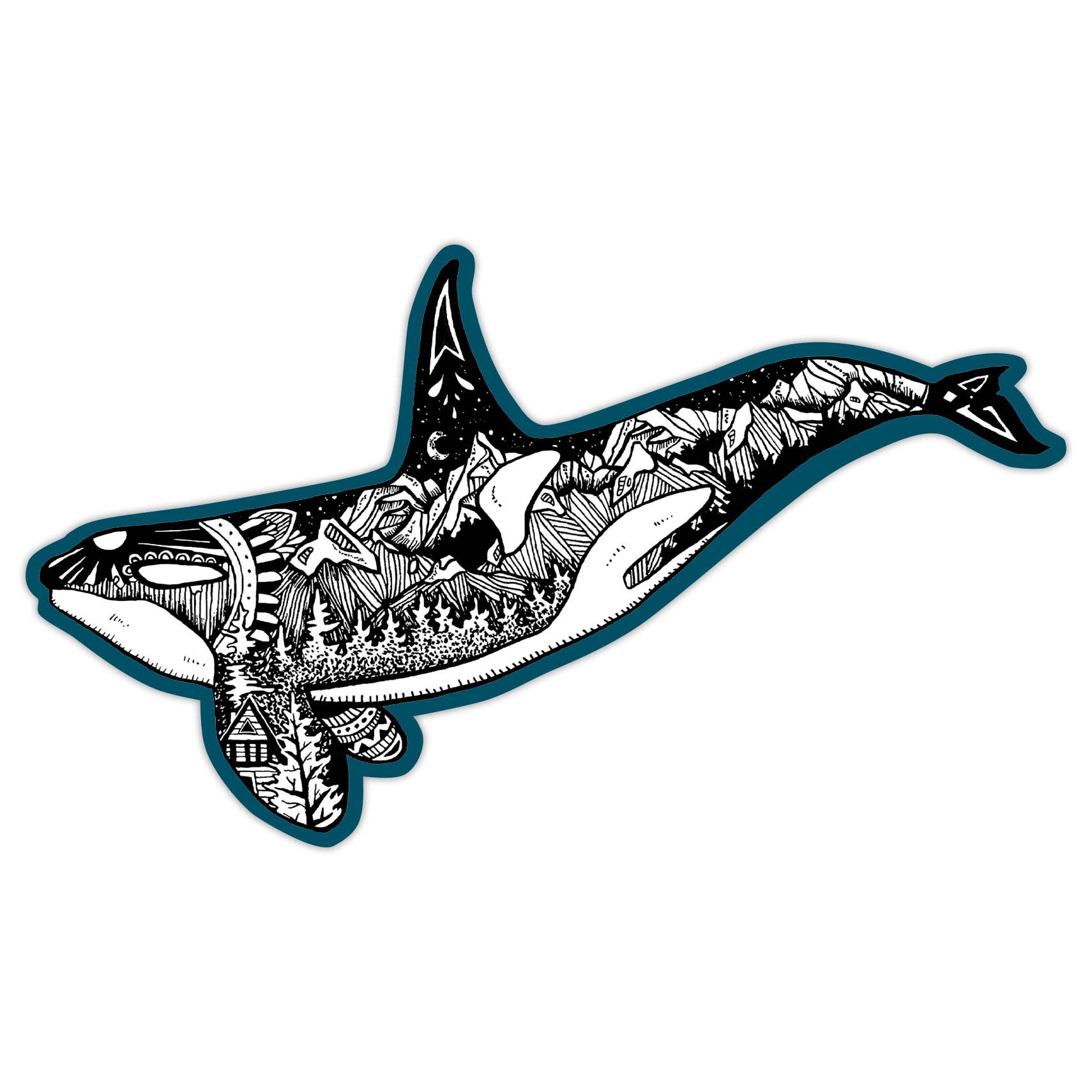 Orca Sticker