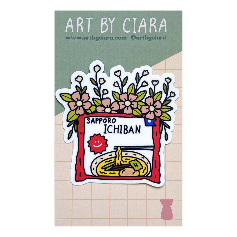 Ichiban Sticker - Art by Ciara