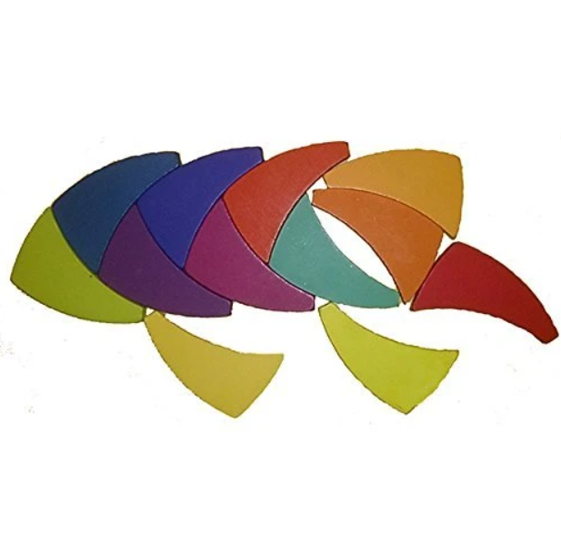 Color Wheel Wooden Puzzle