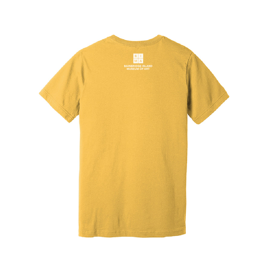 BIMA Gallery T-shirt Yellow
