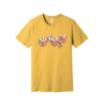 BIMA Gallery T-shirt Yellow