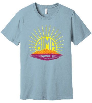 BIMA Sunburst T-shirt Light Blue