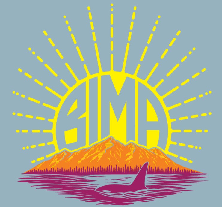 BIMA Sunburst T-shirt Light Blue