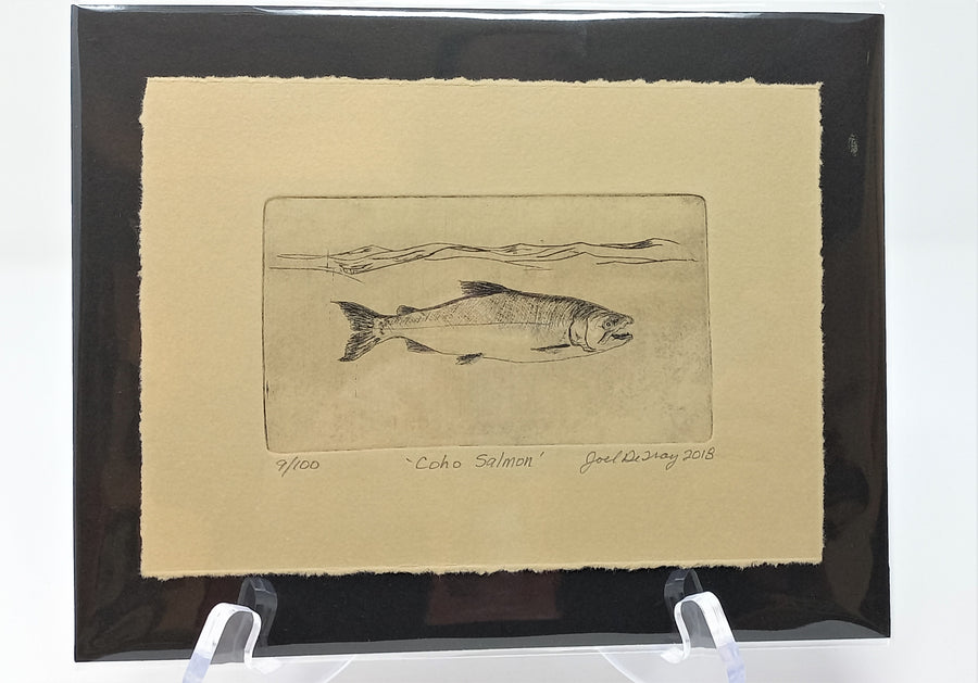 Coho Salmon 9/100 by Joel DeTray
