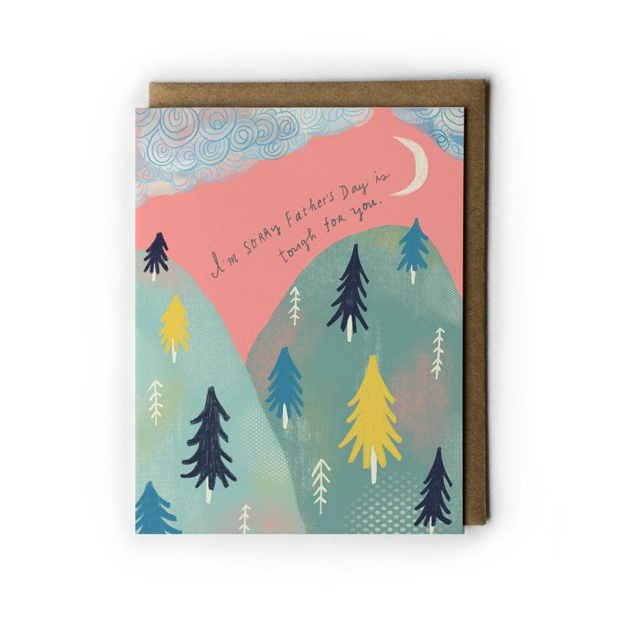 I am Sorry Father's Day is Tough Card by Honeyberry Studios
