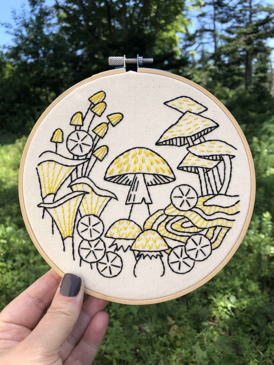 Fungus Among Us Embroidery Kit